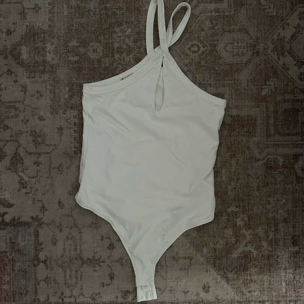 Free People One Shoulder Bodysuit